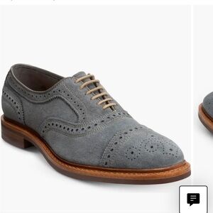 ALLEN EDMONDS grey dress shoes